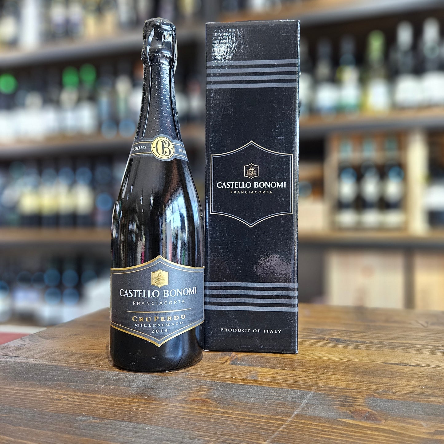Franciacorta Brut DOCG "CruPerdu" Millesimato - Castello Bonomi (Astuccio)