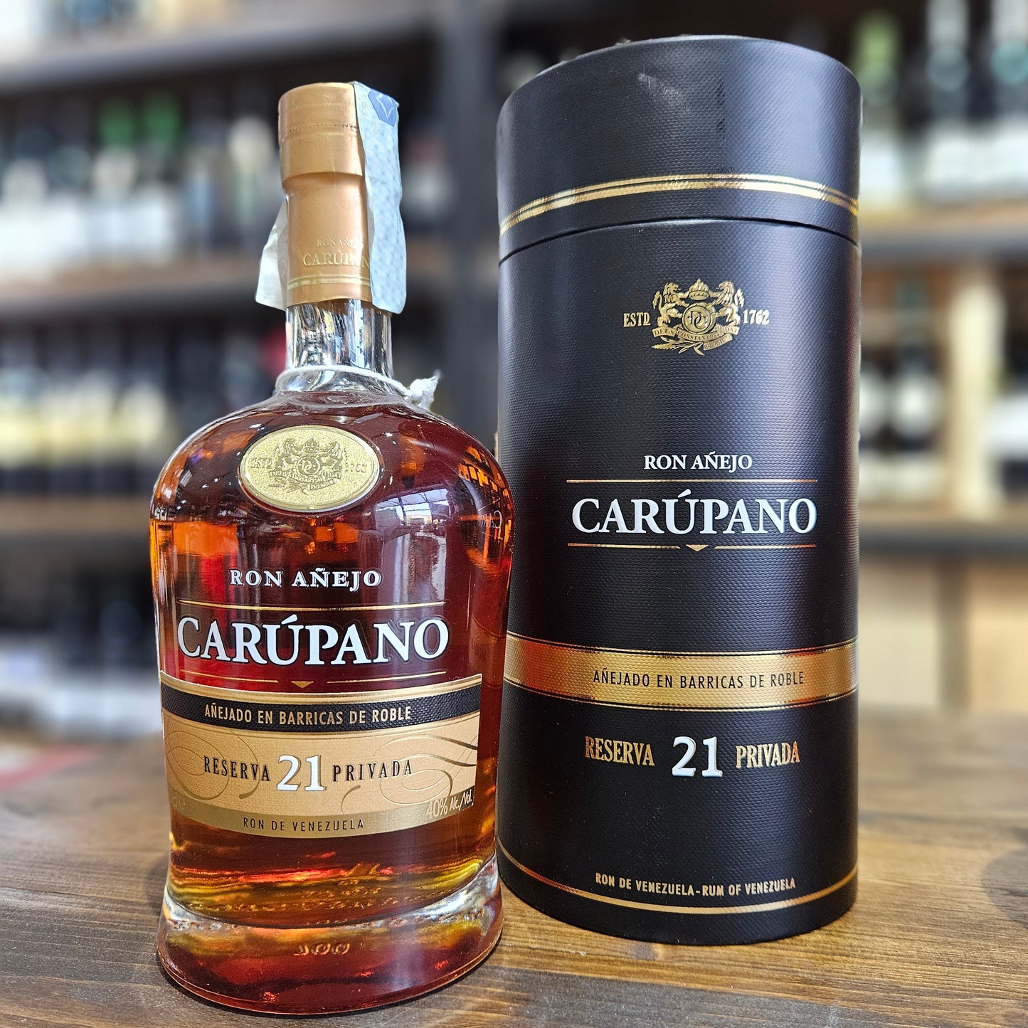Ron Añejo "Reserva Privada 21" - Carúpano 0.7l (Astuccio)