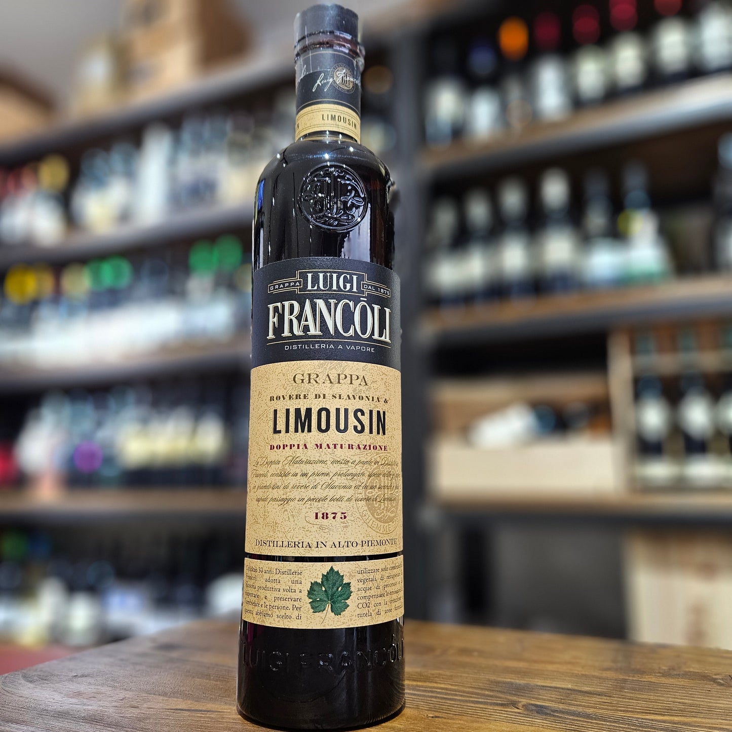 Grappa "Limousin" - Luigi Francoli Magnum 2l