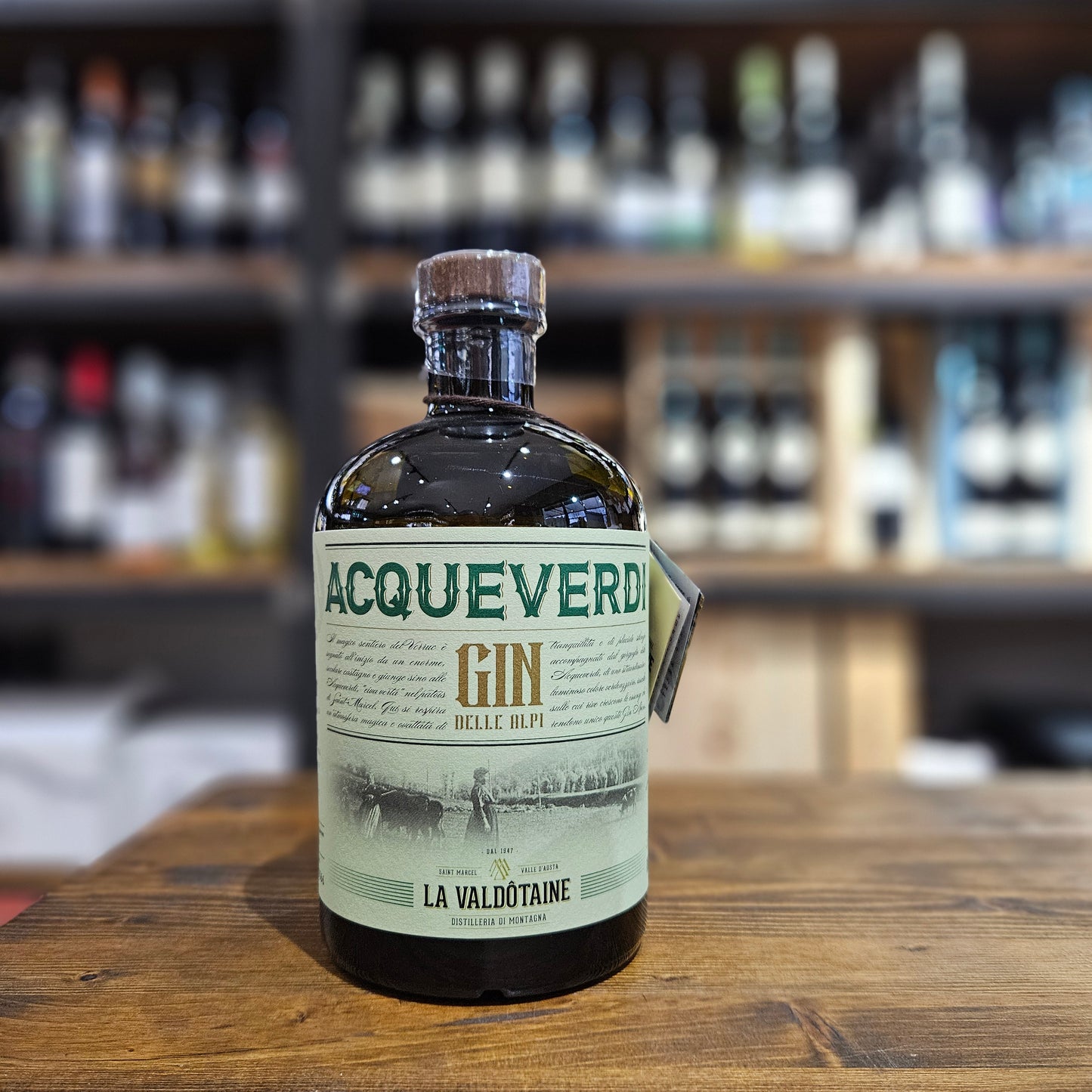Gin delle Alpi "Acqueverdi " - La Valdôtaine (1l)
