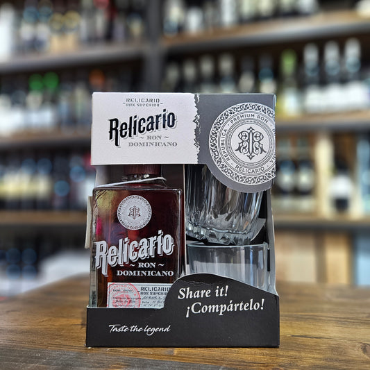Relicario Ron Dominicano Superior (Giftbox con 2 bicchieri)