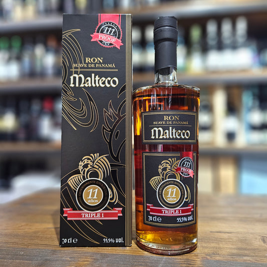 Rhum Malteco 11yo triple 1 cl70 (Astuccio)