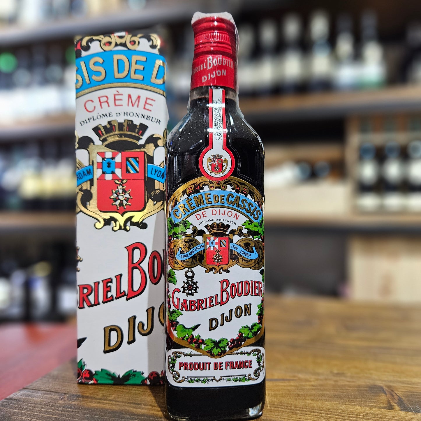 Gabriel Boudier Creme de Cassis de Dijon Liqueur 0,50l (Astucciato)